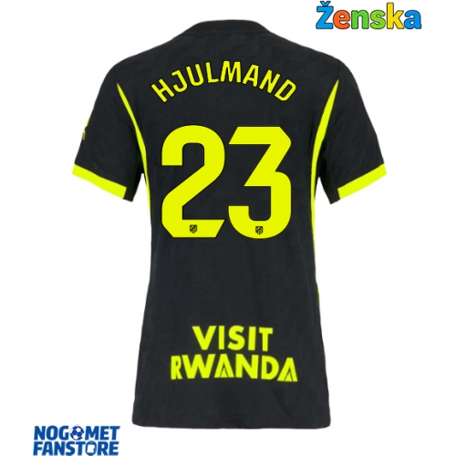 Atletico Madrid Morten Hjulmand #23 Gostujuci Dres za Ženska 2026-27 Kratak Rukav